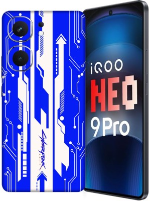 WeCre8 Skin's Vivo Iqoo Neo 9 Pro 5G Mobile Skin(Blue Cyberpunk Multicolor Mobile Skin)