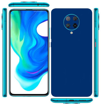 TJ CREATION Poco F2 Pro 5G, Poco F2 Pro 5G Mobile Skin(Ultra Blue Matte With High Matte Finish.)