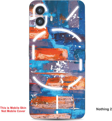 VYBE The Smart Choice Nothing 2 Pattern Embossed Mobile Skin(Pink Rose 1)