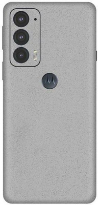 Vcare GadGets Moto Edge 20 5G Mobile Skin(Silver)