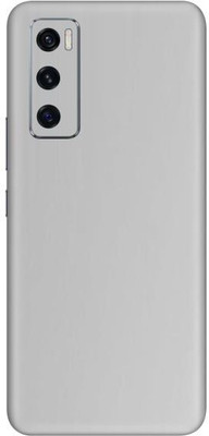Vcare GadGets Vivo V20 SE Mobile Skin(Metallic Silver Shining)
