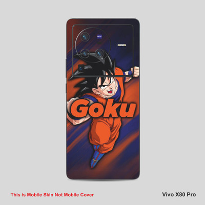 VYBE The Smart Choice Vivo X80 Pro Goku Mobile Skin Mobile Skin(Woody Brown A10)
