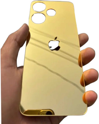MOBIFONIC TECNO SPARK GO 2024 Gold Mirror Finish Back Panel Mobile Skin(Gold)