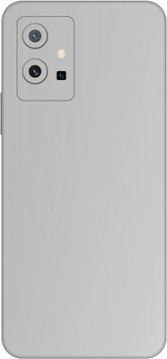 Vcare GadGets Metallic Silver Shining vivo Y75 5G Mobile Skin(Metallic Silver Shining)