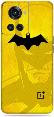 SkinoMania Oneplus 10R-5G Mobile Skin(Yellow Batman)