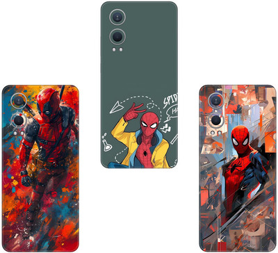 wrap craft REDMI NOTE 8 COMBO(PACK OF 3)Camera&Back Protector Premium Vinyl Mobile Skin(Multicolor)