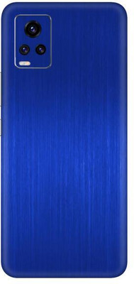 Vcare GadGets Vivo V20 Pro Mobile Skin(Blue Titanium Dark)
