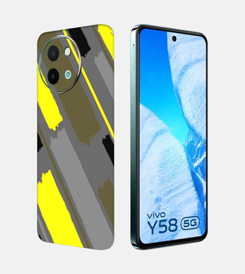 OggyBaba Vivo Y58 5g Mobile Skin(Strip Lines)