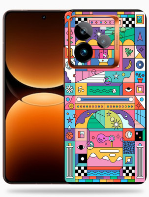 SkinoMania realme GT 7 Pro Premium Vinyl Mobile Skin (Multicolor) Mobile Skin(Clrful Painting)