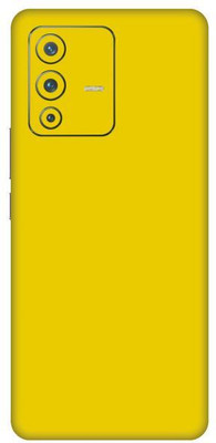 Vcare GadGets Yellow Glossy vivo V23 Pro 5G Mobile Skin(Yellow Glossy)