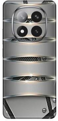 Vcare GadGets REDMI Note 14 Pro+ 5G Mobile Skin(Black & Silver)