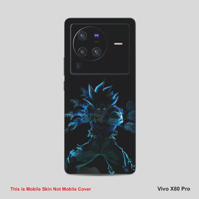 VYBE The Smart Choice Vivo 80X Pro Goku Mobile Skin Mobile Skin(Picton Blue 17)