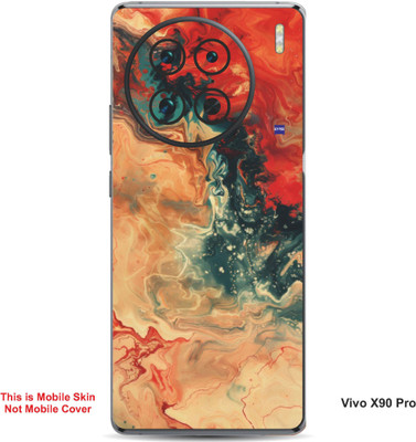 VYBE The Smart Choice Vivo X90 Pro Abstract Embossed Mobile Skin(Persian 17)