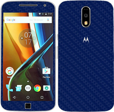 Vcare GadGets Motorola Moto G (4th Generation) Plus Mobile Skin(Blue)