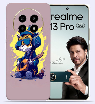 OggyBaba Realme 13 pro 5g Mobile Skin(Gitaar Cat)