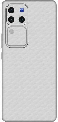 Vcare GadGets Fiber Carbon White V30 Pro 5G Mobile Skin(Fiber Carbon White)