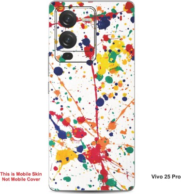 VYBE The Smart Choice Vivo 25 Pro Art Embossed Mobile Skin(Dark Byzantium 1)