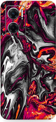SkinoMania Redmi 11 Prime(5G) Mobile Skin(Multicolor Lava)
