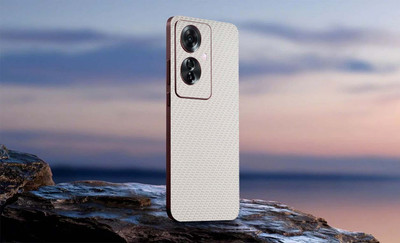 BUGGU OPPO F25 Pro 5G Mobile Skin(White)