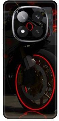 Vcare GadGets REDMI Note 14 Pro+ 5G Mobile Skin(Black & Red)