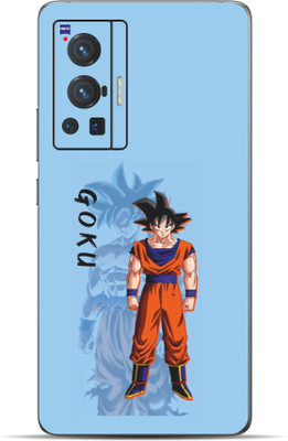 VYBE Vivo X70 Pro Goku Mobile Skin Mobile Skin(Light Sky Blue 40)