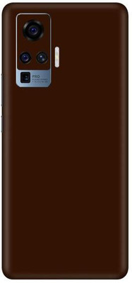 Vcare GadGets Vivo X50 Pro Mobile Skin(Choco Lava)