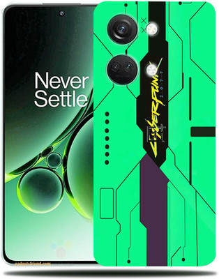 Mclaxa one plus nord 3 (5g), green cyber Mobile Skin(green cyber Skin With Back,Front & Sides Skin)