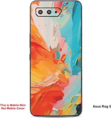 VYBE The Smart Choice Asus Rog 5 Art Embossed Mobile Skin(Halloween 1)