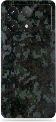 WeCre8 Skin's poco f6 pro Premium Vinyl Mobile Skin (Multicolor) Mobile Skin(Camo Digital)