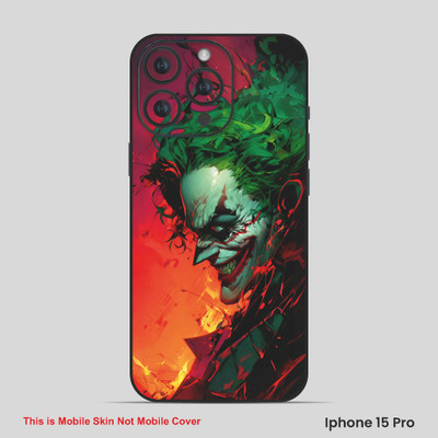VYBE The Smart Choice iPhone 15 Pro Horror Mobile Skin(Pixie Green 9)