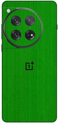 Vcare GadGets Brushed Green OnePlus 12 5G With Logo Mobile Skin(Brushed Green)