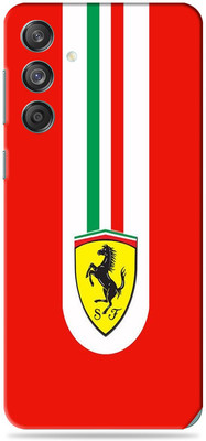 WeCre8 Skin's Samsung Galaxy M55 5G Premium Vinyl Mobile Skin (Multicolor) Mobile Skin(Red Ferrari)