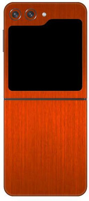 Vcare GadGets Samsung Galaxy Z Flip5 5G Mobile Skin(Orange)