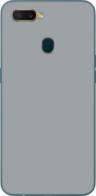 Vcare GadGets OPPO A7 Mobile Skin(Silver)