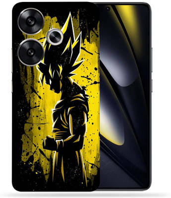 OggyBaba OggyBaba Poco F6 5g Mobile Skin(Goku Yellow)