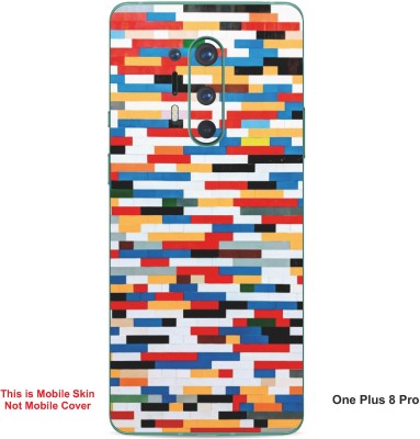 VYBE The Smart Choice One Plus 8 Pro Abstract Embossed Mobile Skin(Opal A3)