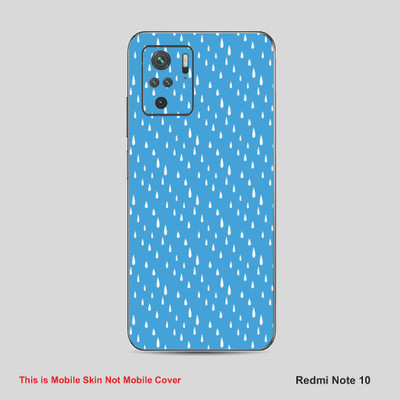 VYBE The Smart Choice Redmi Note 10 Pattern Mobile Skin Mobile Skin(Multi Colour AC18)