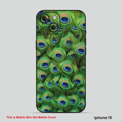 VYBE The Smart Choice iPhone 15 Naturel Mobile Skin(Android Green 10)