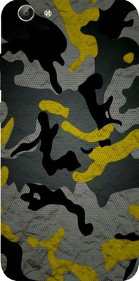 TJ CREATION VIVO Y69 Mobile Skin(Ultra Super Camouflage yellow Skin With High Matte Finish.)