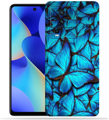 Satisfactory Vivo Iqoo Neo 7 Pro 5G, Butterfly Blue, OggyBaba Mobile Skin(Multicolor Mobile Skin With camera)
