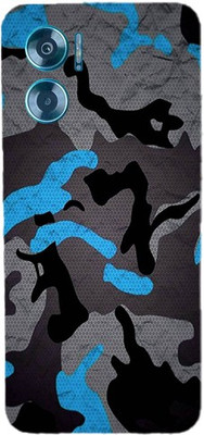 BugguSkin Xiaomi Redmi 11 Prime 5G, Redmi 11 Prime 5G Mobile Skin(Ultra Super Camouflage Military Blue Skin With High Matte Finish.)