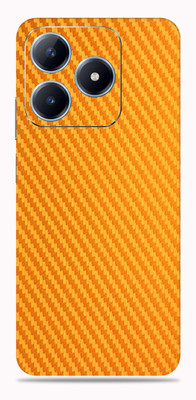 SkinoMania realme NARZO N63 Mobile Skin(Golden CF)