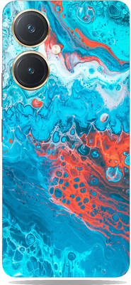 SkinoMania Vivo y27 Mobile Skin(-Colorful-Sea Multicolor Mobile Skin)