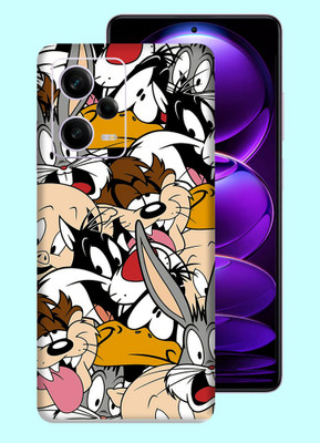 WeCre8 Skin's Xiaomi Redmi Note 12 Pro 5G Mobile Skin(Funny An Multicolor Mobile Skin)