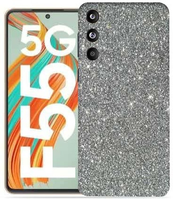 OggyBaba Samsung Galaxy F55 5g Mobile Skin(Grey Glitter)