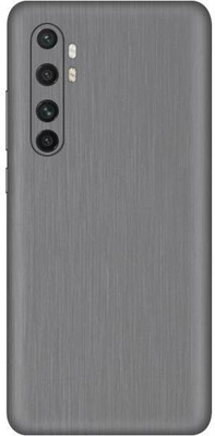 Vcare GadGets Mi Note 10 Lite Mobile Skin(Brushed Silver)