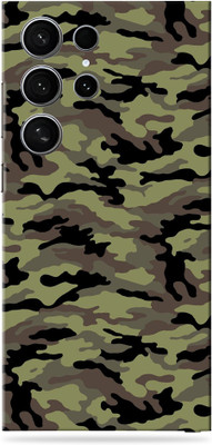SkinoMania Samsung Galaxy S24 Ultra Premium Vinyl Mobile Skin (Multicolor) Mobile Skin(Camo_Military-Green)