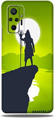 Mclaxa Xiaomi note 10 pro 5g, Peaceful Mahadev For redmi note 10pro, Mi Note 10 Pro Mobile Skin(Peaceful Mahadev skin (Only Back Panel Coverage))