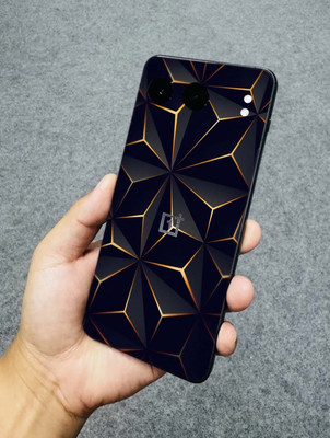 TJ CREATION Oneplus Nord 4 Mobile Skin(Ulltra Super Thunderstm Black Abstract Skin With High Matte Finish., Mobile Skin (Back+Side+Camera))