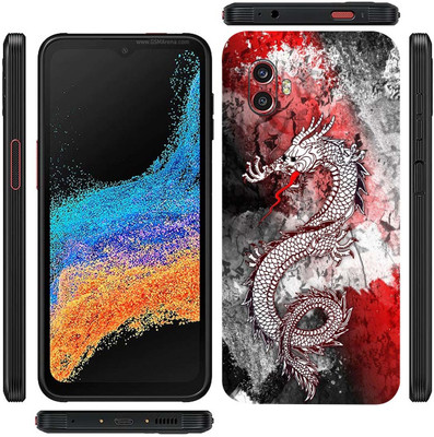 AsSkin Samsung XCover 6Pro Mobile Skin(White Dragon Skin With High Matte Finish)